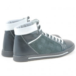 Buty męskie 467 szare+białe