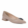 Damskie baleriny 1360 piaskowe