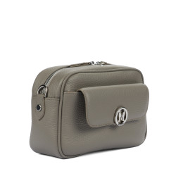 Damska torebka na ramię 014g 01 taupe