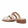 Damskie sandały 5130 puder kombinowany