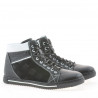 Buty męskie 467 czarne+białe