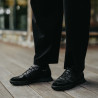 Buty sportowe męskie 9001 czarny kombinowany