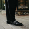 Buty sportowe męskie 9001 czarny kombinowany