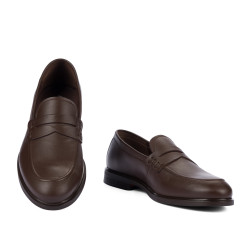 Casualowe buty męskie 9000 brązowe