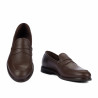Casualowe buty męskie 9000 brązowe