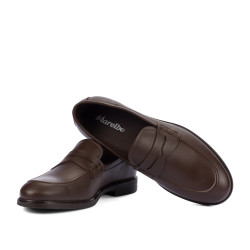 Casualowe buty męskie 9000 brązowe