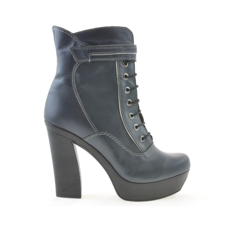 Damskie botki 3261 indygo