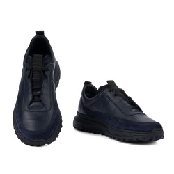 Casual/sportowe buty męskie 999 indigo połączone