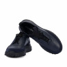 Casual/sportowe buty męskie 999 indigo połączone