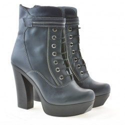 Damskie botki 3261 indygo