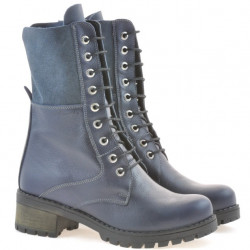 Damskie botki 3291 indygo