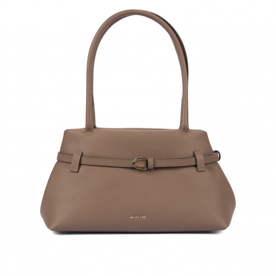 Damska torba na ramię 053g cappuccino