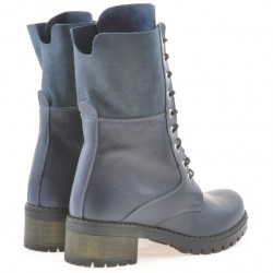 Damskie botki 3291 indygo