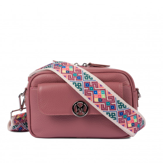 Torba damska na ramię 014g 01 framboise
