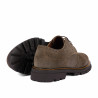 Buty casual męskie 989 piasek welur