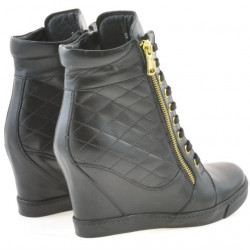 Damskie botki 3286 czarne