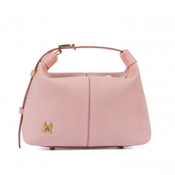 Damska torebka 037g camoscio baby pink