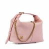 Damska torebka 037g camoscio baby pink