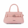Damska torebka do ręki 056g 01 camoscio baby pink