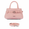Damska torebka do ręki 056g 01 camoscio baby pink