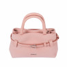 Damska torebka do ręki 056g 01 camoscio baby pink