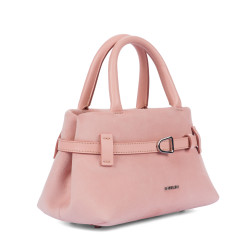 Damska torebka do ręki 056g 01 camoscio baby pink