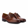 Eleganckie buty męskie 933 koniak
