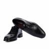 Eleganckie buty męskie 9007 czarne