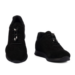 Damskie buty sportowe 6104 czarny bufo kombinowany