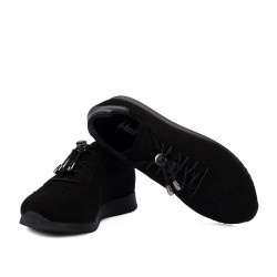 Damskie buty sportowe 6104 czarny bufo kombinowany
