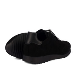 Damskie buty sportowe 6104 czarny bufo kombinowany