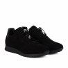 Damskie buty sportowe 6104 czarny bufo kombinowany