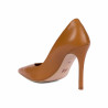 Eleganckie buty damskie 1330 koniakowy brąz