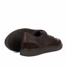 Buty casual/sport męskie 998 czekoladowe połączone