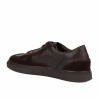 Buty casual/sport męskie 998 czekoladowe połączone