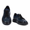 Buty sportowe męskie 9003 indigo kombinowany