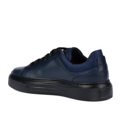 Buty sportowe męskie 9003 indigo kombinowany