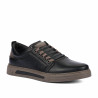 Casualowe buty męskie 982 czarny kombinowany-k