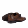 Eleganckie buty męskie 9007 a brązowe