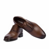 Eleganckie buty męskie 9007 a brązowe