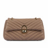 Damska torba na ramię 052g cappuccino