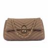 Damska torba na ramię 052g cappuccino