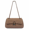 Damska torba na ramię 052g 01 cappuccino