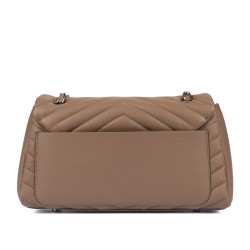 Damska torba na ramię 052g 01 cappuccino