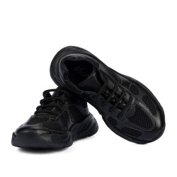 Dziecięce buty 2034 czarne łączone