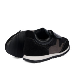 Obuwie dziecięce 2032 czarno kombinowane