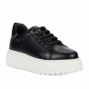 Damskie buty sportowe 6105 czarne kombinowane