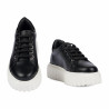Damskie buty sportowe 6105 czarne kombinowane