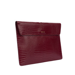 Etui na laptop 309g croco burgundy
