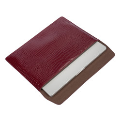 Etui na laptop 309g croco burgundy